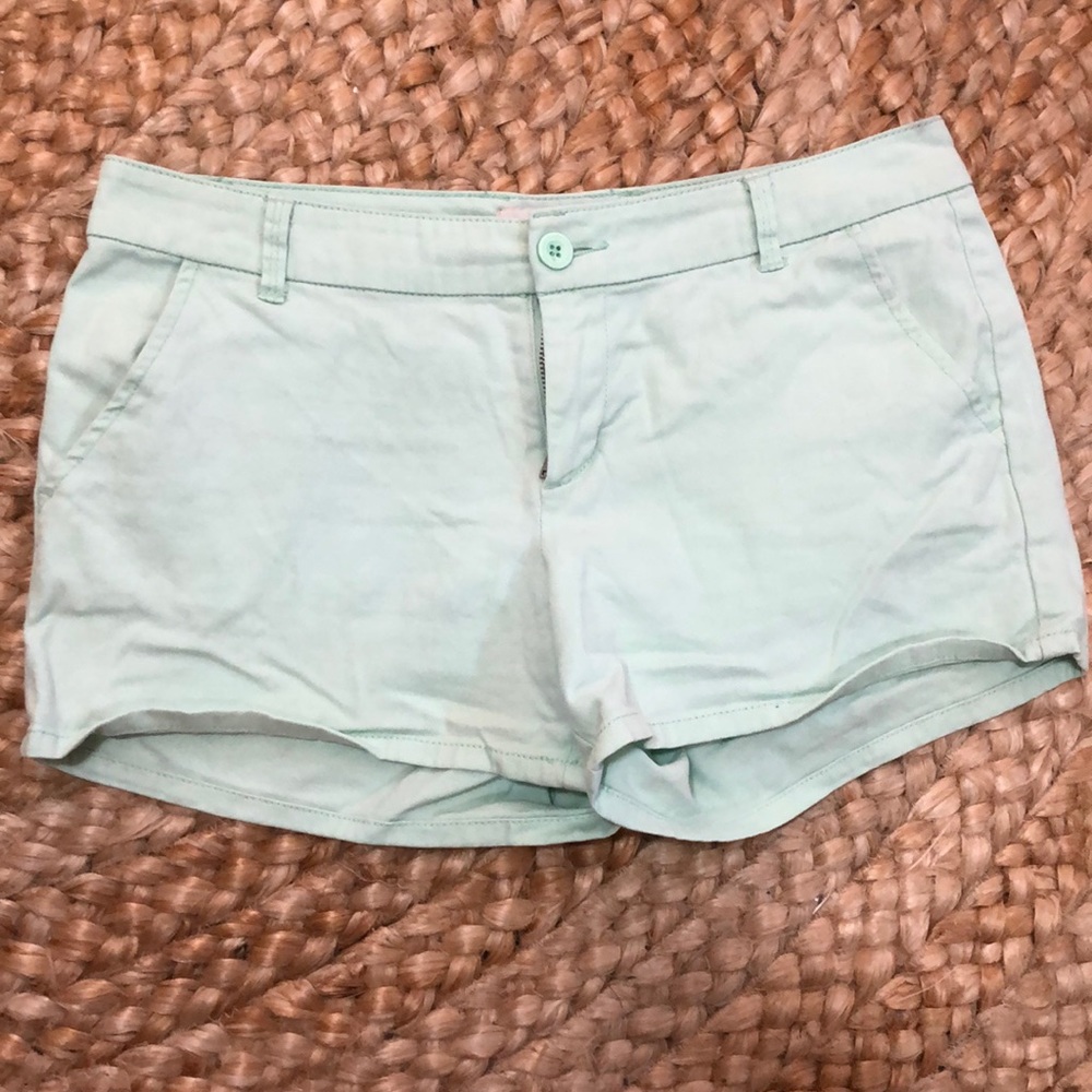 Mint shorts